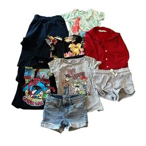 Girls Size Four Lot Of Nine Mixed Brands And Clothes Summer And Spring